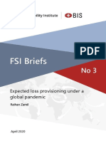 FSI Briefs: Expected Loss Provisioning Under A Global Pandemic