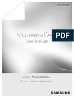 Samsung Microwave Oven Manual - ME18H704SFB