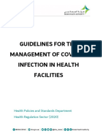 Guidelines For The Management of COVID-19 in Health Facilities