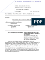 Proceedings (In Chambers) : Order Denying in Part and Granting in Part Plaintiff'S Motion For Reconsideration (62) and Denying As Moot Without Prejudice Defendant Diaz'S Motion To Dismiss