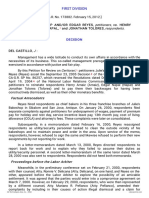 Petitioners Vs Vs Respondents: First Division