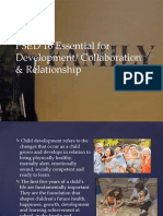 PSED 16 Essential For Development/ Collaboration & Relationship