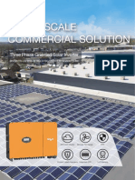 Large Scale Commercial Solution: Three Phase Grid-Tied Solar Inverter