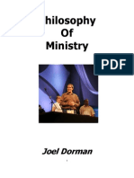 Joel's Philosophy of Ministry