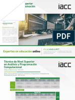 Tecnico de Nivel Superior en Analisis y Programacion Computacional