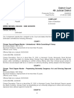 George Floyd MPD Criminal Complaints