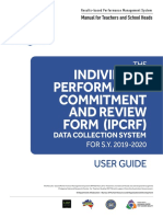 Individual Performance Commitment and Review Form (Ipcrf) : User Guide