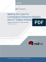 451research Pathfinder RedHat Mobile and IoT