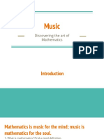 Exploring Combinations and The Pascal Triangle Through Music