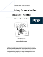 Politicizing Drama in The Realist Theatre