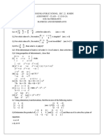 Matrices and Determinants