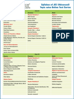 JEE Main Advanced Topic Wise PDF