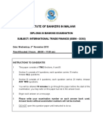 International Trade Finance Nov 2010 Main Paper