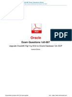 Oracle: Exam Questions 1z0-067