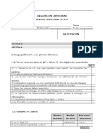 Evaluación Curricular 2