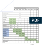 Schedule of Lighting Pole Installation