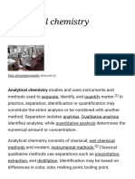 Analytical Chemistry