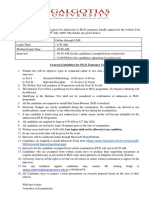 General Guidelines For Ph.D. Entrance Test: 365/microsoft-Teams/download-App