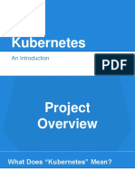 Introduction To Kubernetes (For Tech)