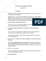 Compilation of Laws Conferring Jurisdiction