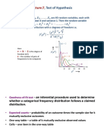 Test of Hypothesis: Distribution,, - , + + - +