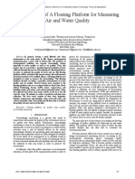 Development of A Floating Platform For Measuring Air and Water Quality