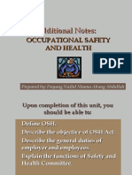 Chapter 8 Osha - Add Notes