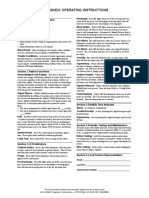 Nfs-320/E/C Operating Instructions