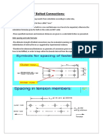 Ometry of Bolted Connections:: Hole Spacing and Code Formula