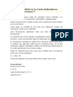 Homosexualidad en La Carta Indicadores