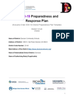 DCSCOVID19 Preparednessand Response Plan DRAFTupdatedjuly 282020