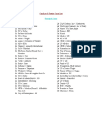 Conlaw 1 Entire Case List: Principal Cases