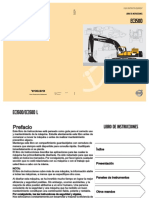 Excavadora Volvo Ec350d Manual de Operacion y Mantenimiento PDF