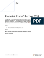 Prometric Exam Collection 2018: Authors