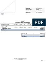 Invoice: Attention Of: Mr. Mohammed Ghazal