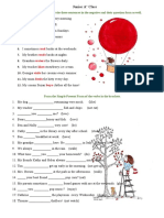 Junior A Exercises Grammar Drills Worksheet Templates Layouts - 124537