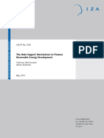 The Main Support Mechanisms To Finance Renewable Energy Development