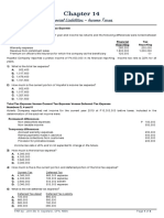 Special Liabilities - Income Taxes: Income Tax Rate Is 40% and Is Not Expected To Change in The Future