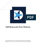 2020 07 31 Democratic Party Platform For Distribution