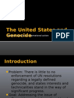 The United States and Genocide