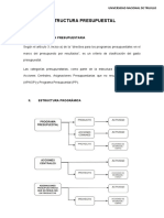 Estructura Presupuestal Semana 8