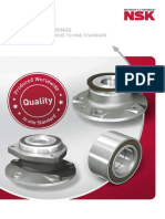 NSK Wheel Bearings: Produced Worldwide To One Standard