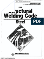 AWS D1.1 (1996) Structural Welding