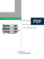 Series KRL / KRH / KRM: Rotary Lobe Pumps