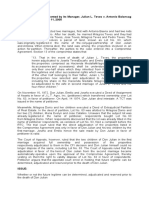 J.L.T. Agro, Inc., Represented by Its Manager, Julian L. Teves v. Antonio Balansag G.R. No. 141882. March 11, 2005 Facts