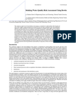 Process Approach To Drinking Water Quality Risk Assessment Using Bowtie Analysis