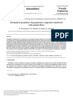 Mechanical Properties of Geopolymer Composites Reinforced With Natural Fibers