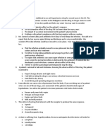 Assessment TAsk Pharmacodynamics