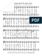 224 - Joyful, Joyful, We Adore Thee: Tune: HYMN TO JOY (87 87D) Text: Henry Van Dyke ( 1933)