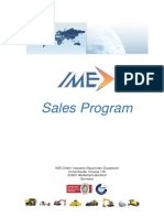 Sales Program: Ime-Gmbh Industrie Maschinen Ersatzteile Hohenheider Strasse 116 30900 Wedemark-Berkhof Germany